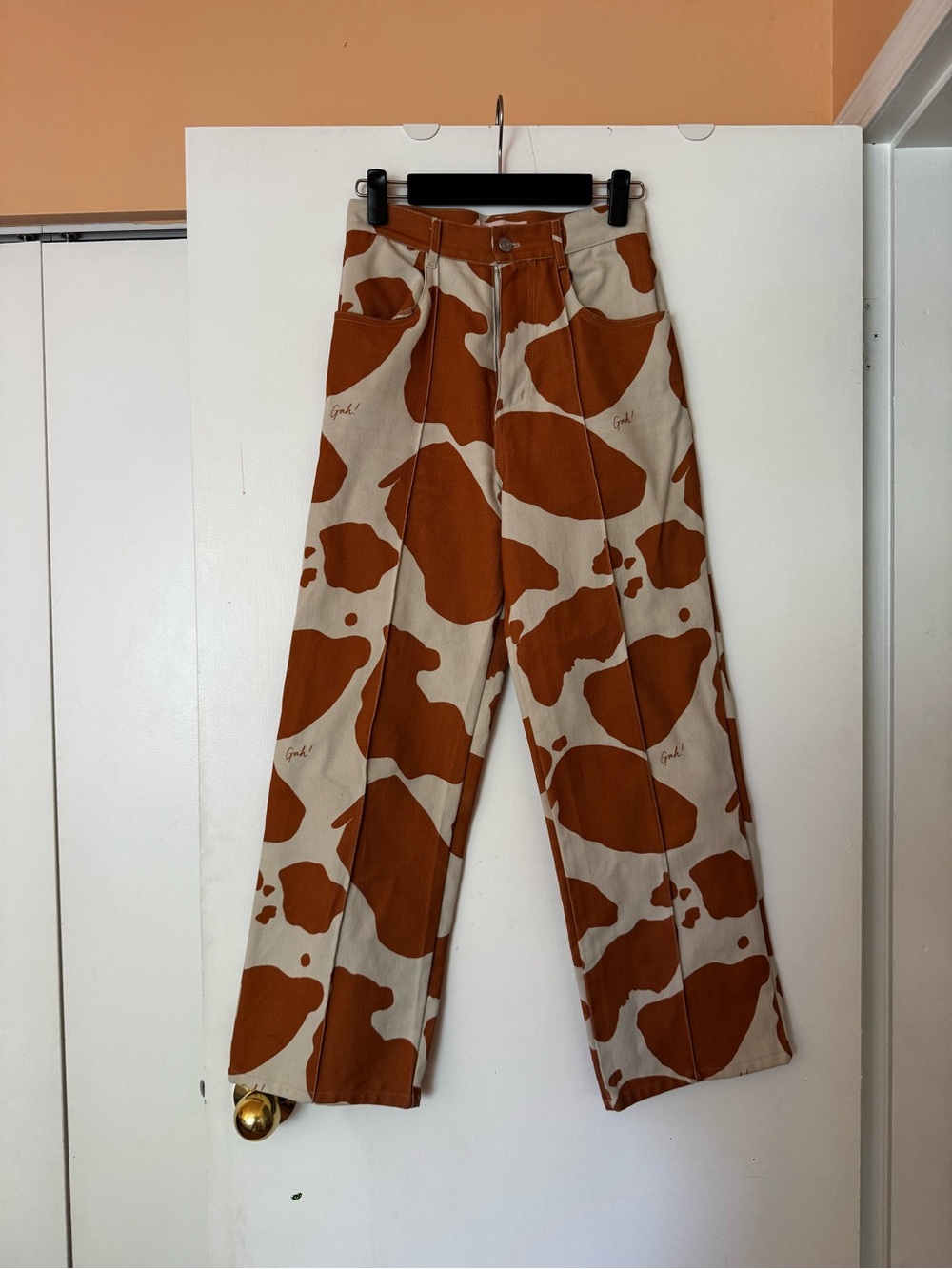 Lisa Says Gah cow pants